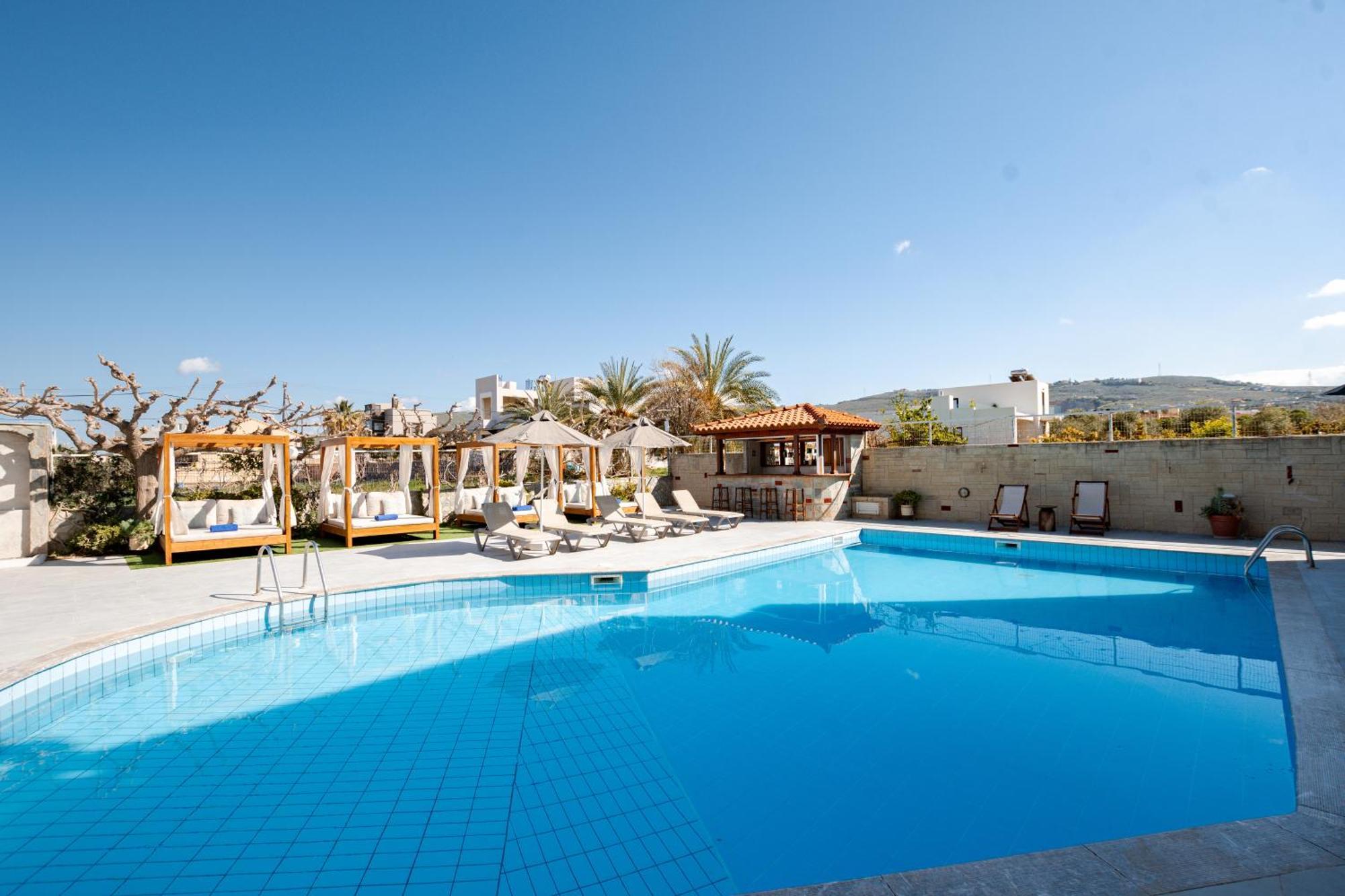 Dimitra Hotel & Apartments By Omilos Hotels Kokkini Hani Exterior foto